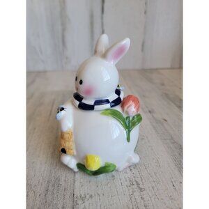 Vintage Mercuries sugar honey rabbit bunny pot decor